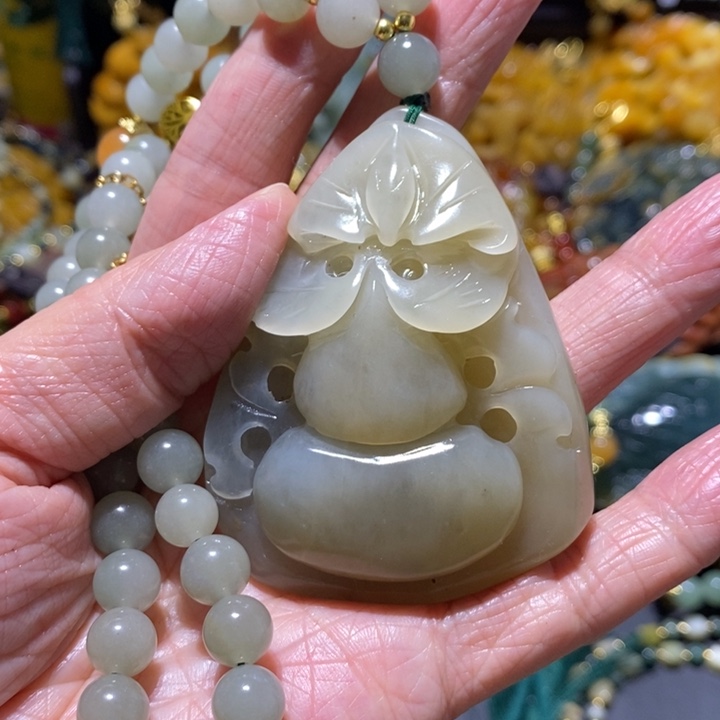 岫玉岫玉吊坠未镶嵌