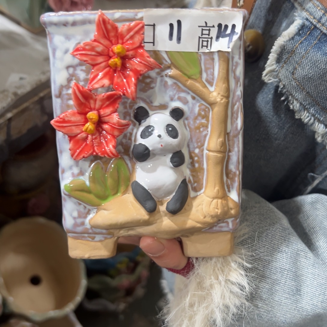 满20米秒退拉黑花盆