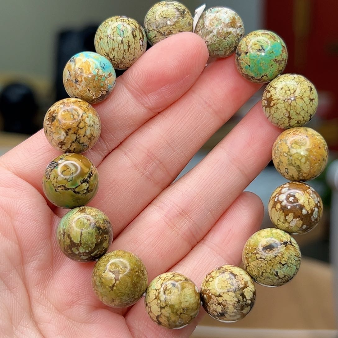 绿松石珠宝奇石未镶嵌