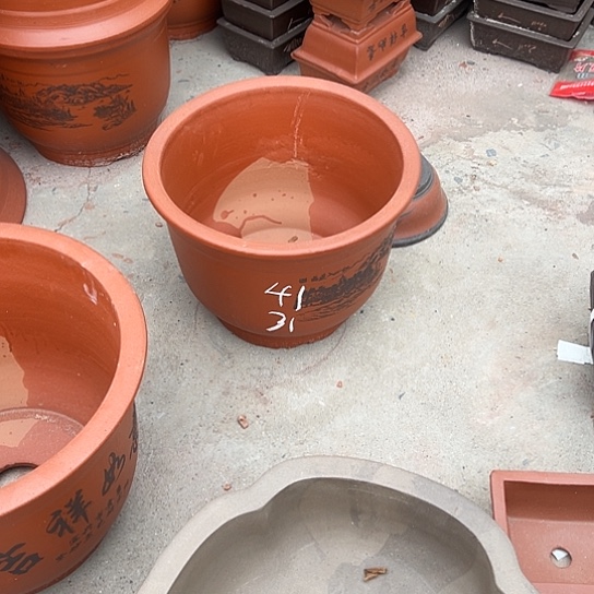 紫砂花盆透气花盆