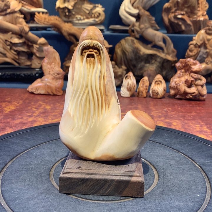 柏木（崖柏）根雕摆件