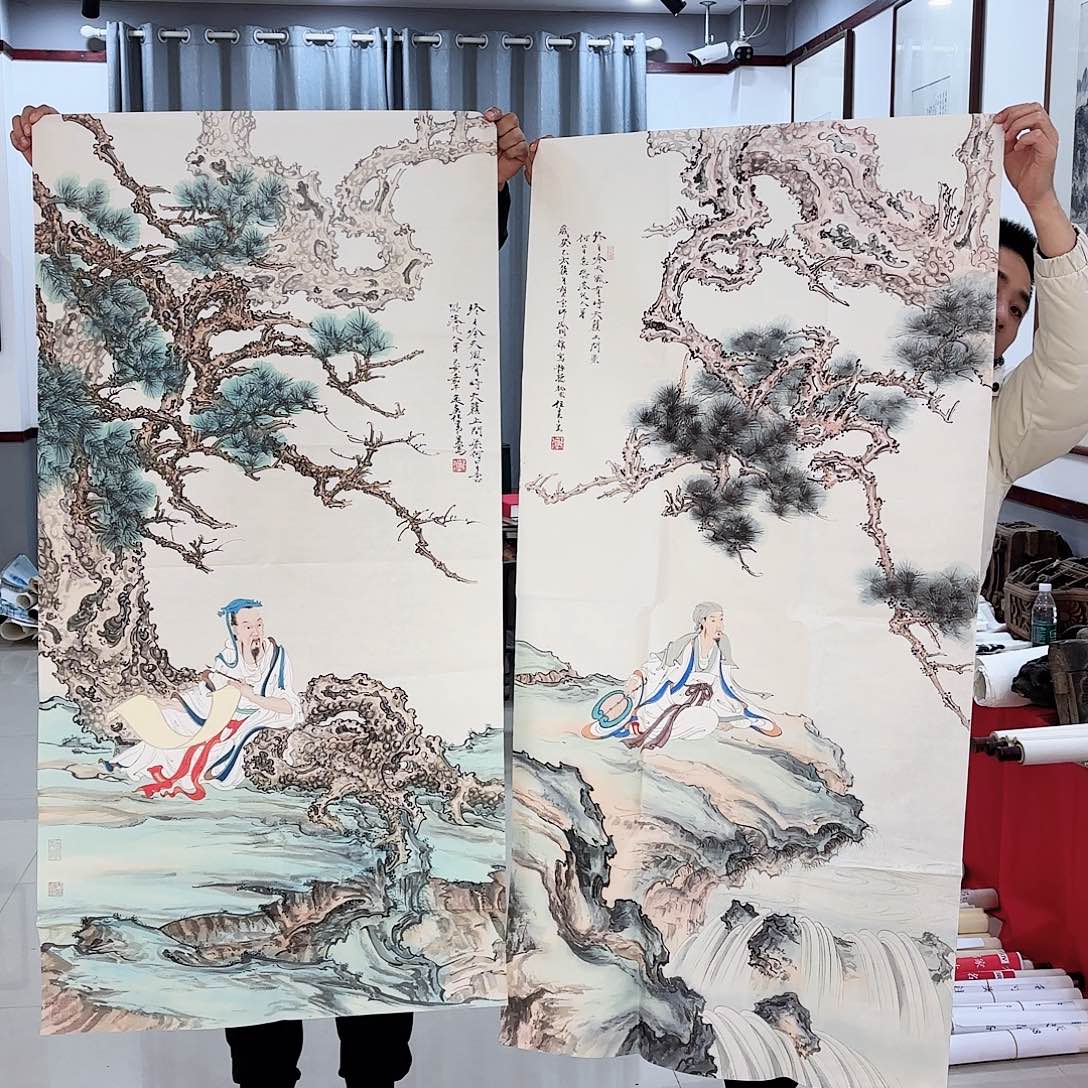书法。。。走进美术馆！！。