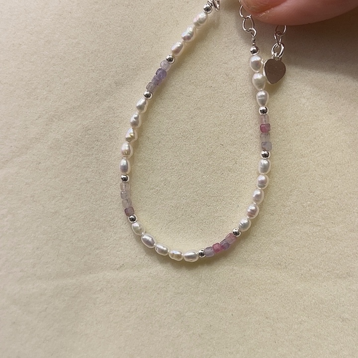 淡水珍珠手绳合金