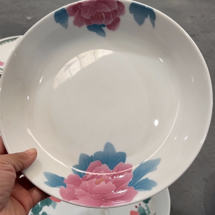 瓷醴陵釉下手绘20厘米