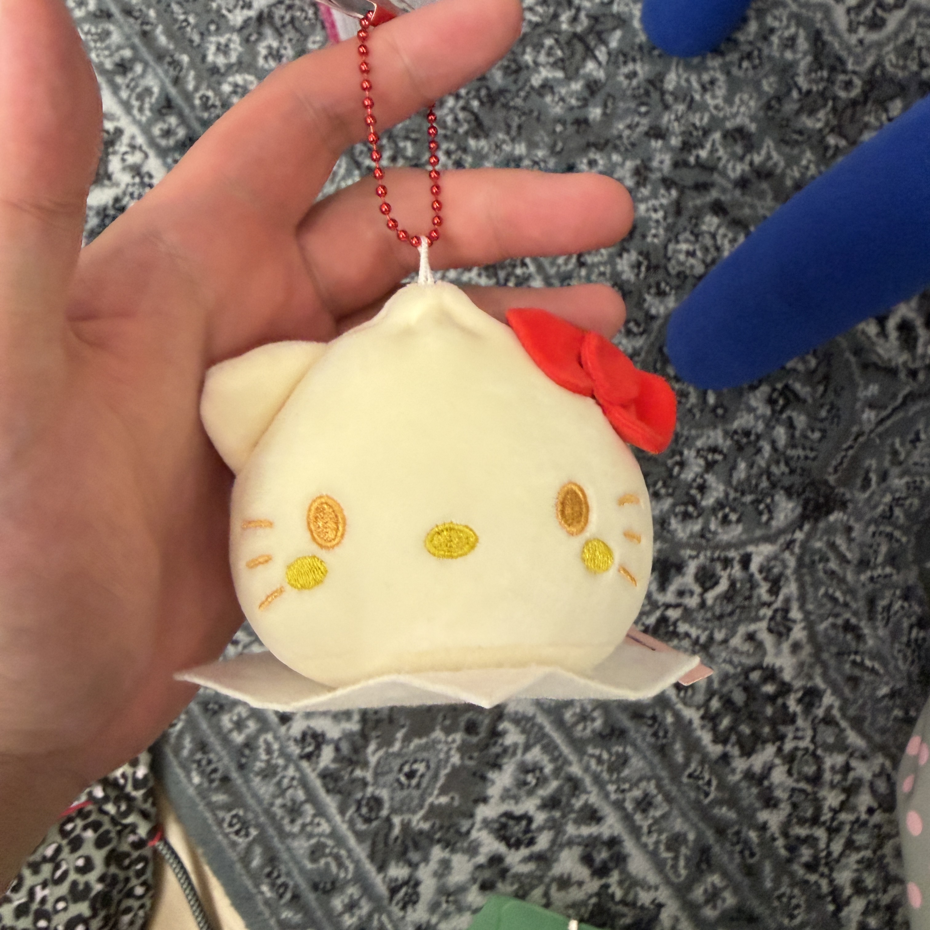 【大阪限定】Hello Kitty 包子Kitty钥匙扣玩偶