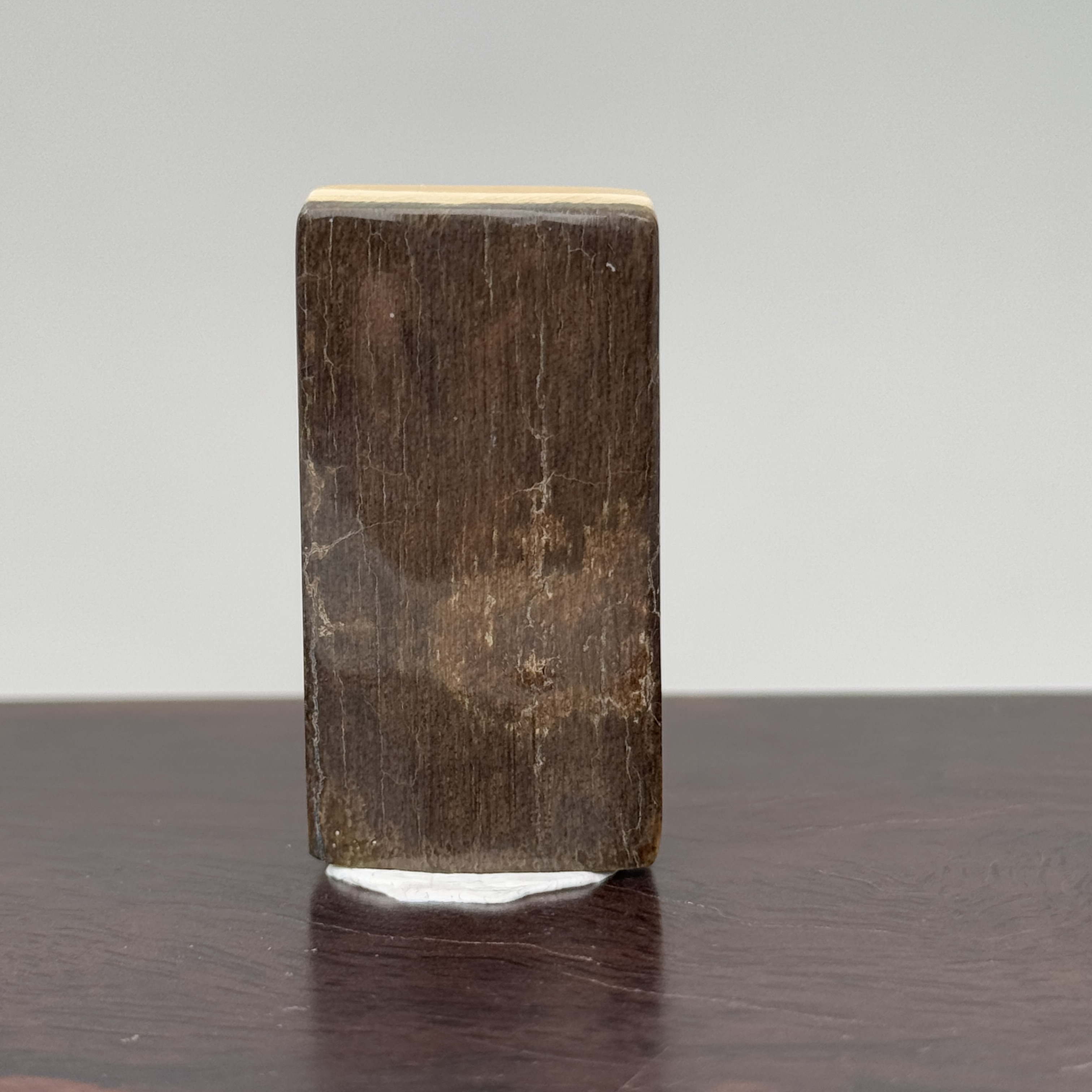 DEZHI/德志36*19*9mm11.5g无事牌吊坠天然猛犸牙K372