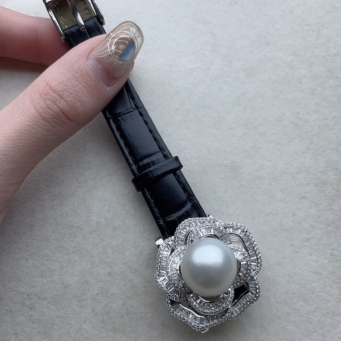 海水珍珠银S925镶嵌手链128