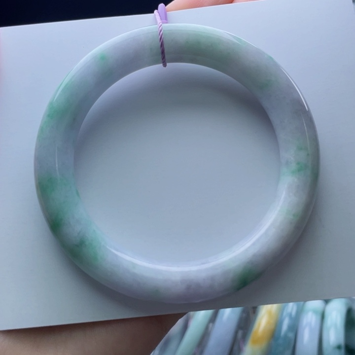 翡翠未镶嵌手镯56