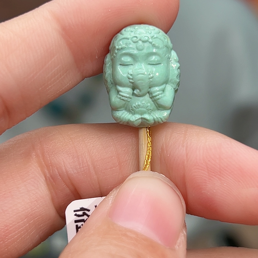 绿松石珠宝奇石未镶嵌