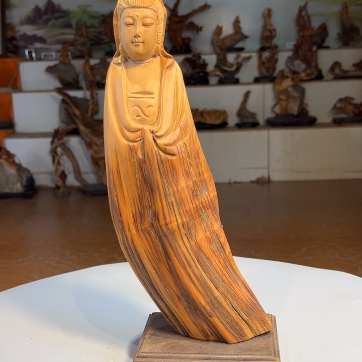 柏木（崖柏）根雕工艺摆件