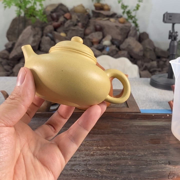紫砂茶壶宜兴本绿180