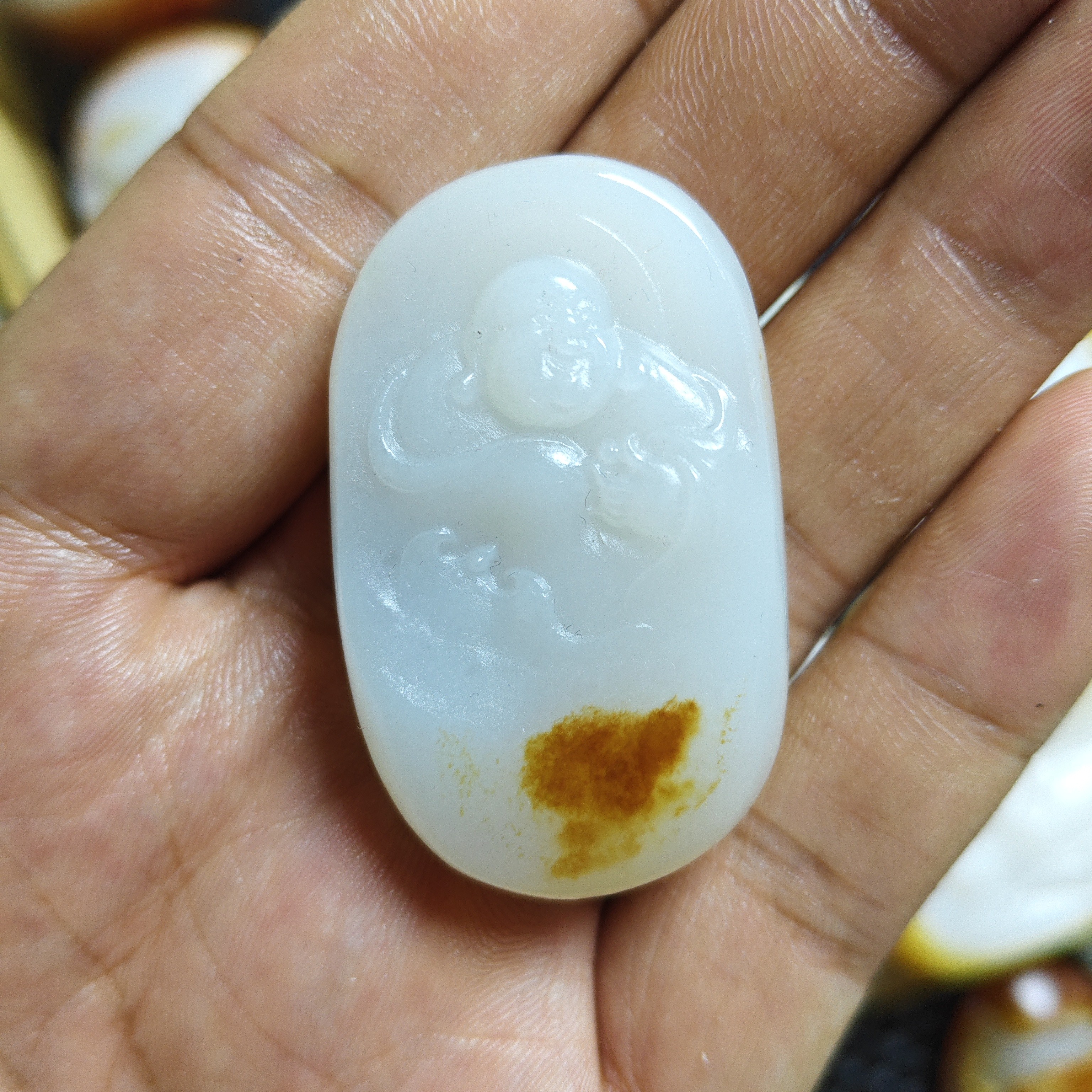 手工雕刻精工巧雕弥勒佛