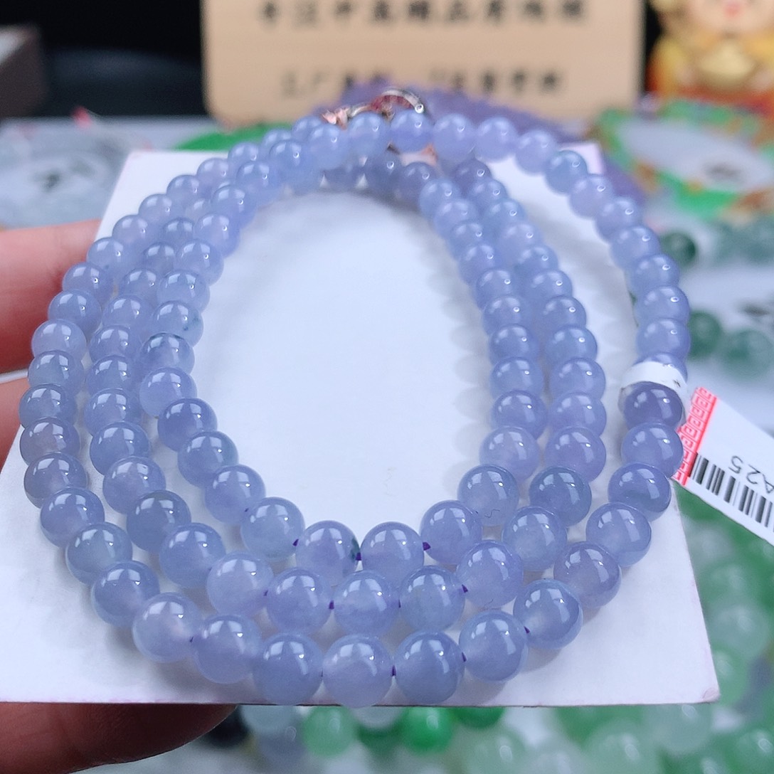 翡翠手链未镶嵌卡5.7mm