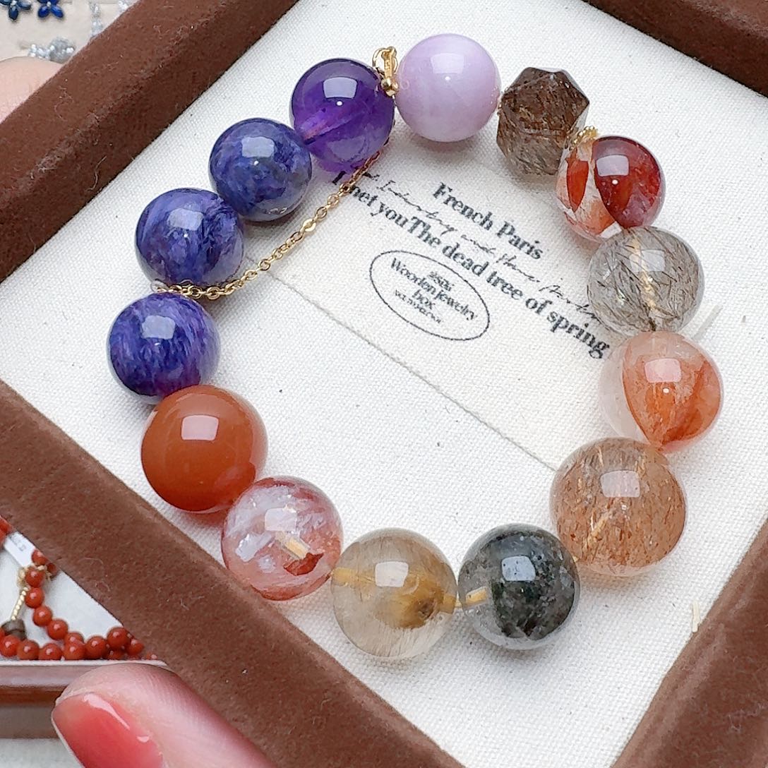 水晶手链合金手链