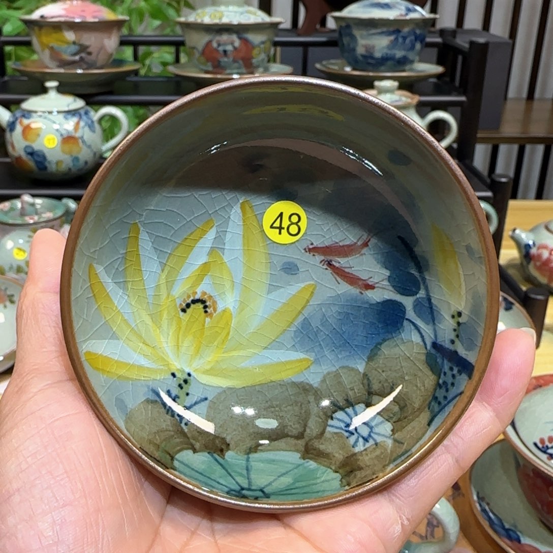 景德镇陶瓷手绘茶具