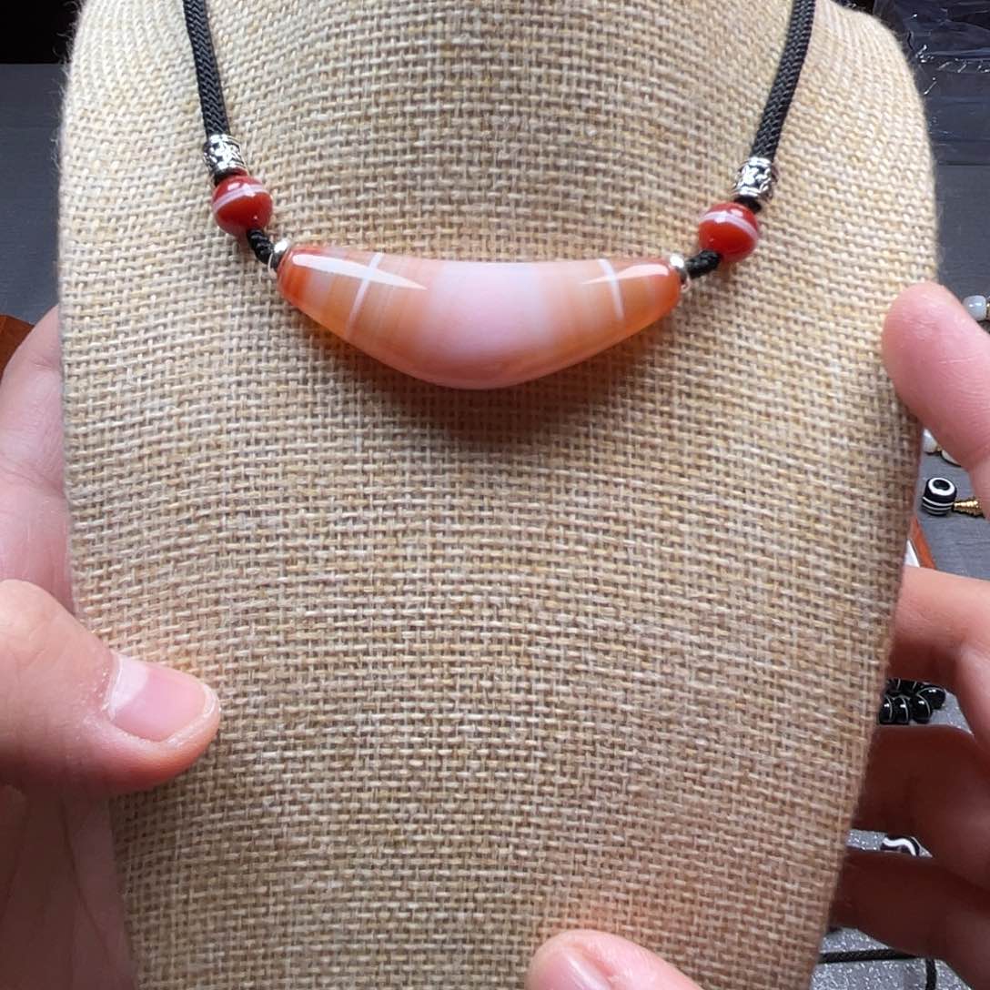 玛瑙/玉髓锁骨项链未镶嵌