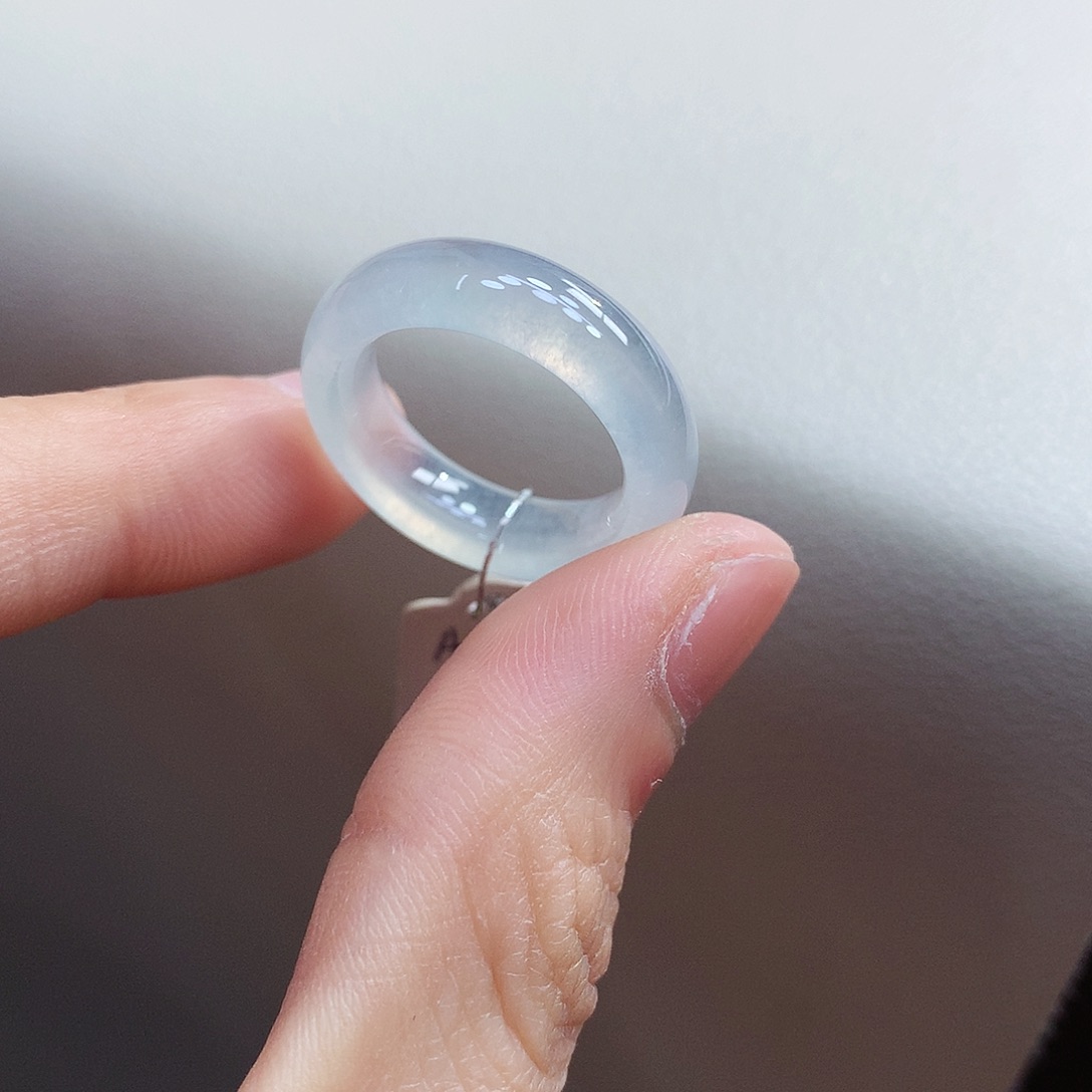 翡翠戒指未镶嵌13-14号