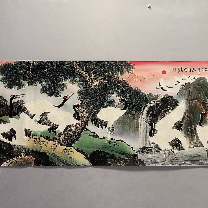 国画小六尺工笔画