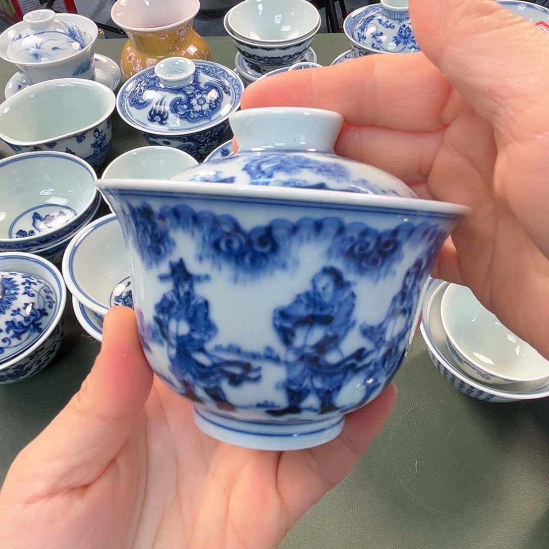 杯青花瓷器青花瓷器