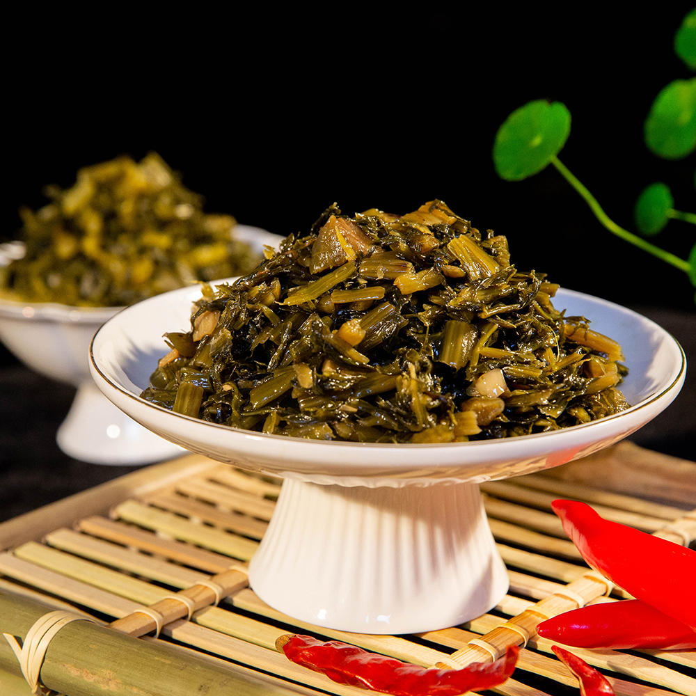 臻俏吧传统手工腌制特产雪里蕻新鲜腊菜下饭菜炒熟即食