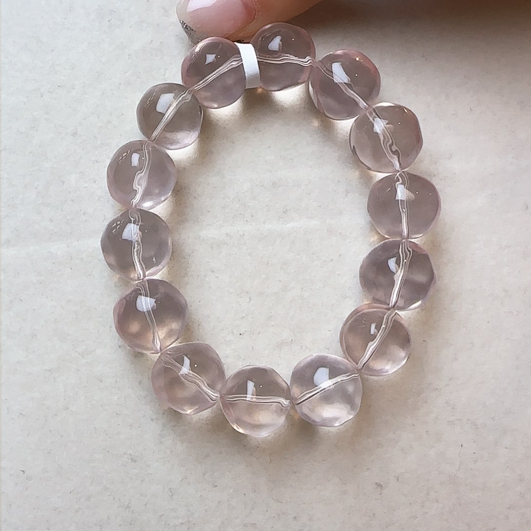 水晶手链未镶嵌@**@大气上档次