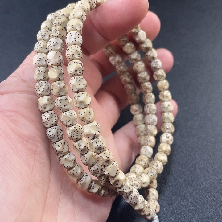 星月菩提吊坠雕刻无相120颗