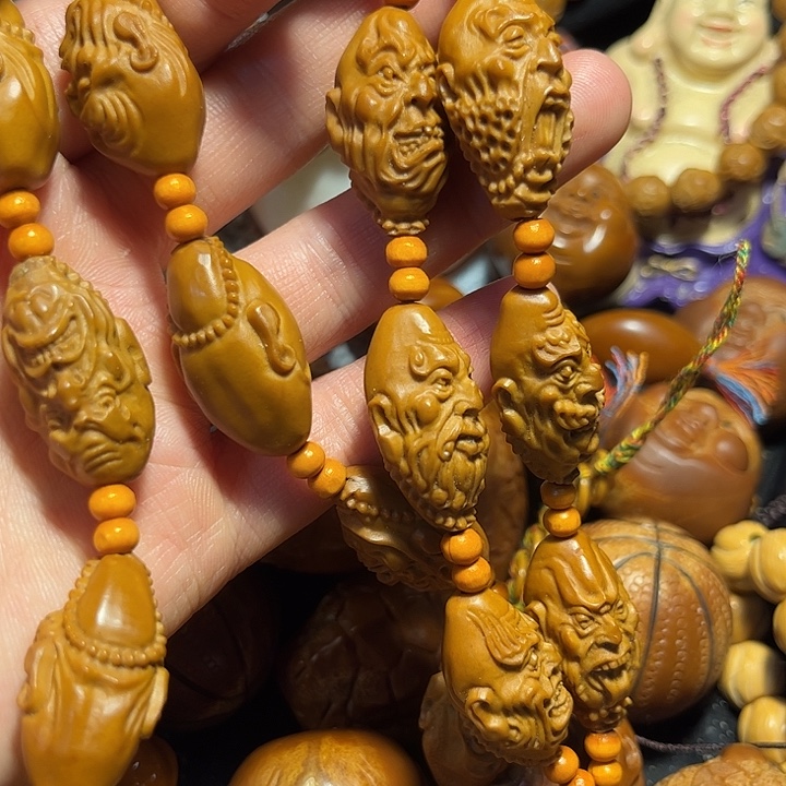 橄榄核手串/手链立新脖挂