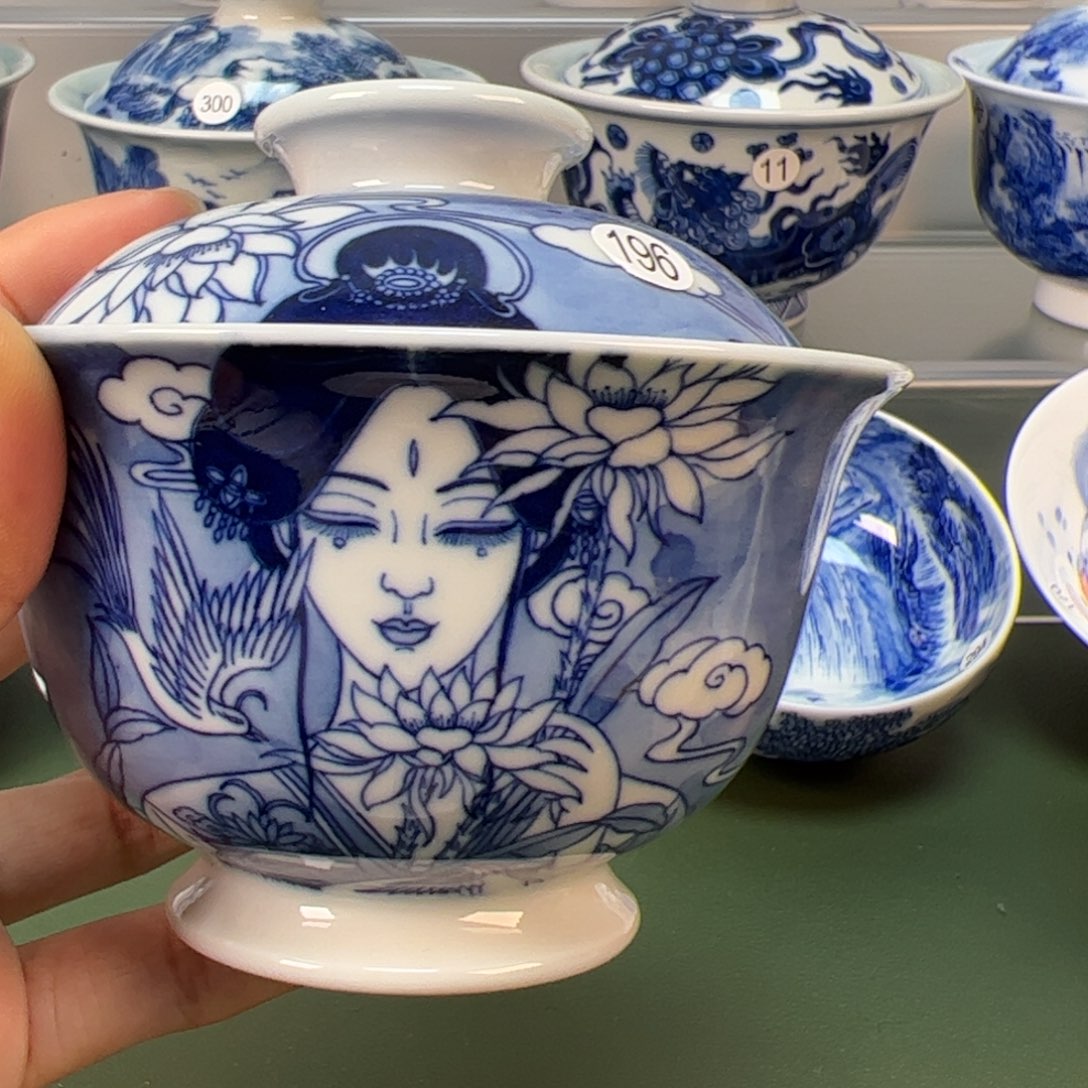 景德镇纯手绘茶具196