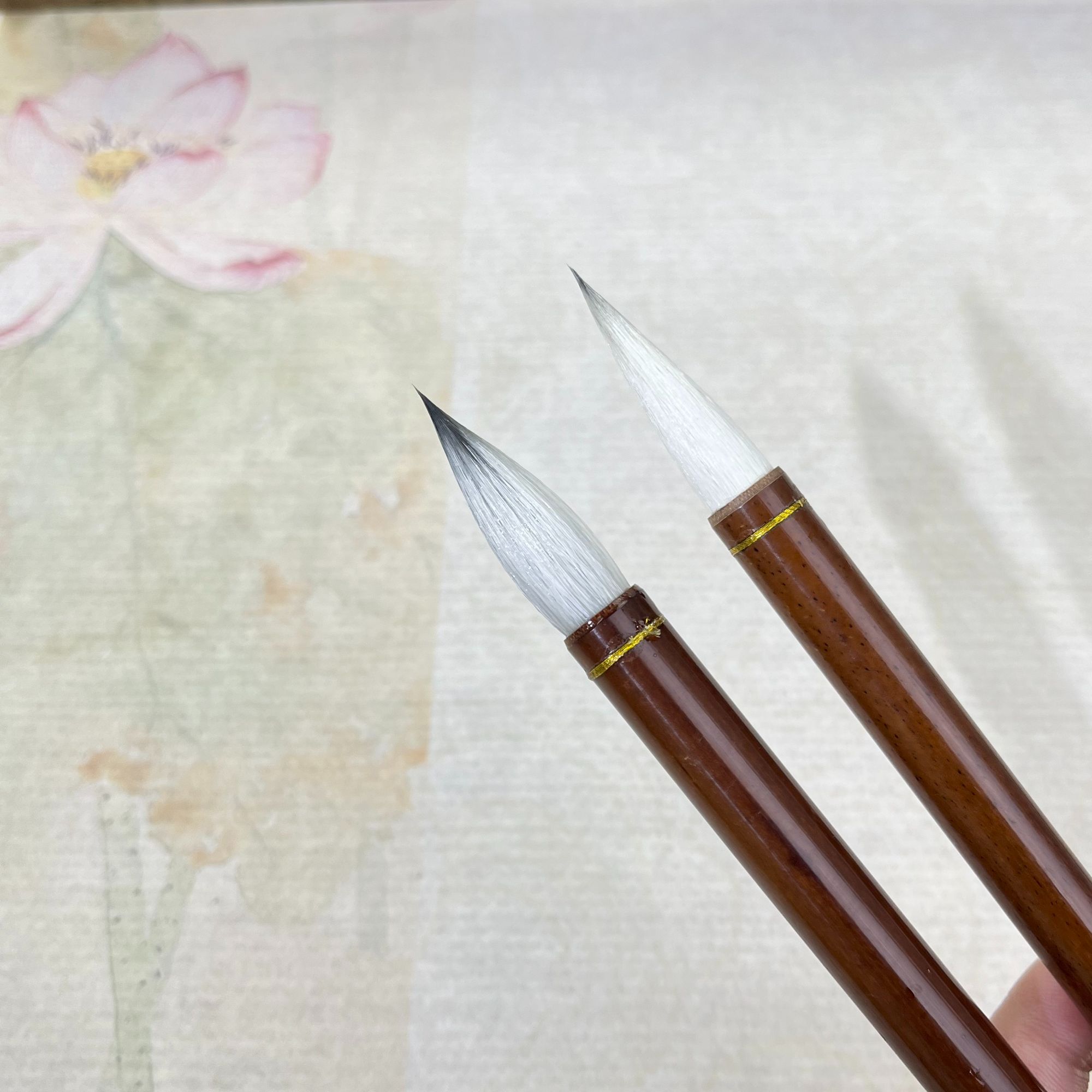 【木槿】出峰3.6口径0.9羊兼紫毫 楷隶篆行草书高端兼毫国画