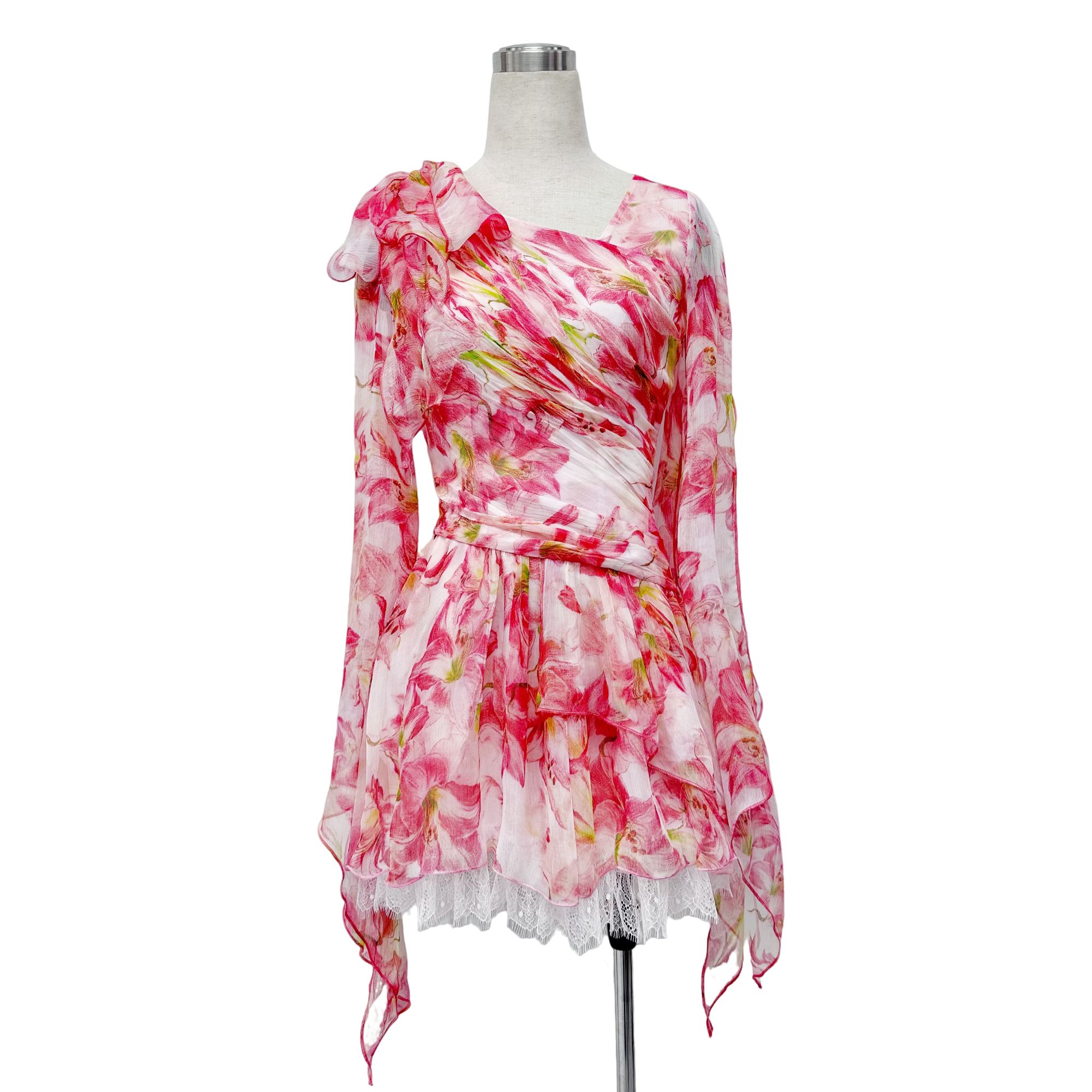 WAWA轻奢印花时尚显瘦套装SS-1218