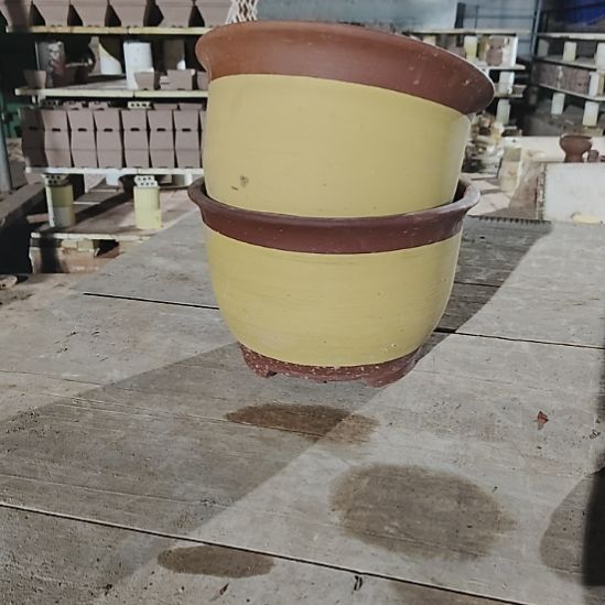 三脚金钟高19口径30黄两个