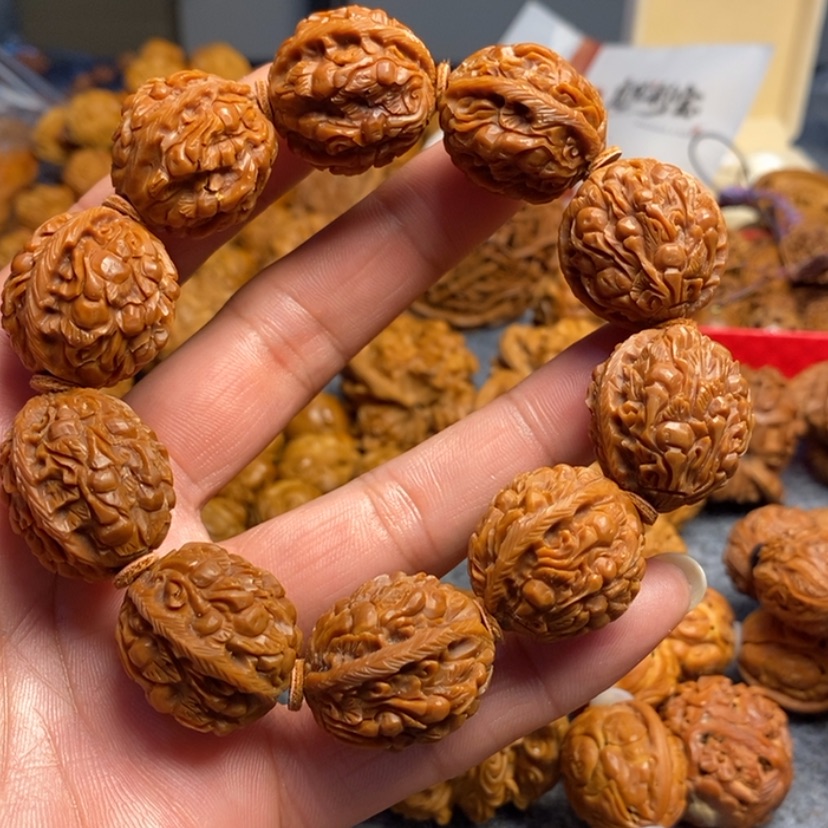【闪购商品】手串/手链核桃行*疆桃核雕刻