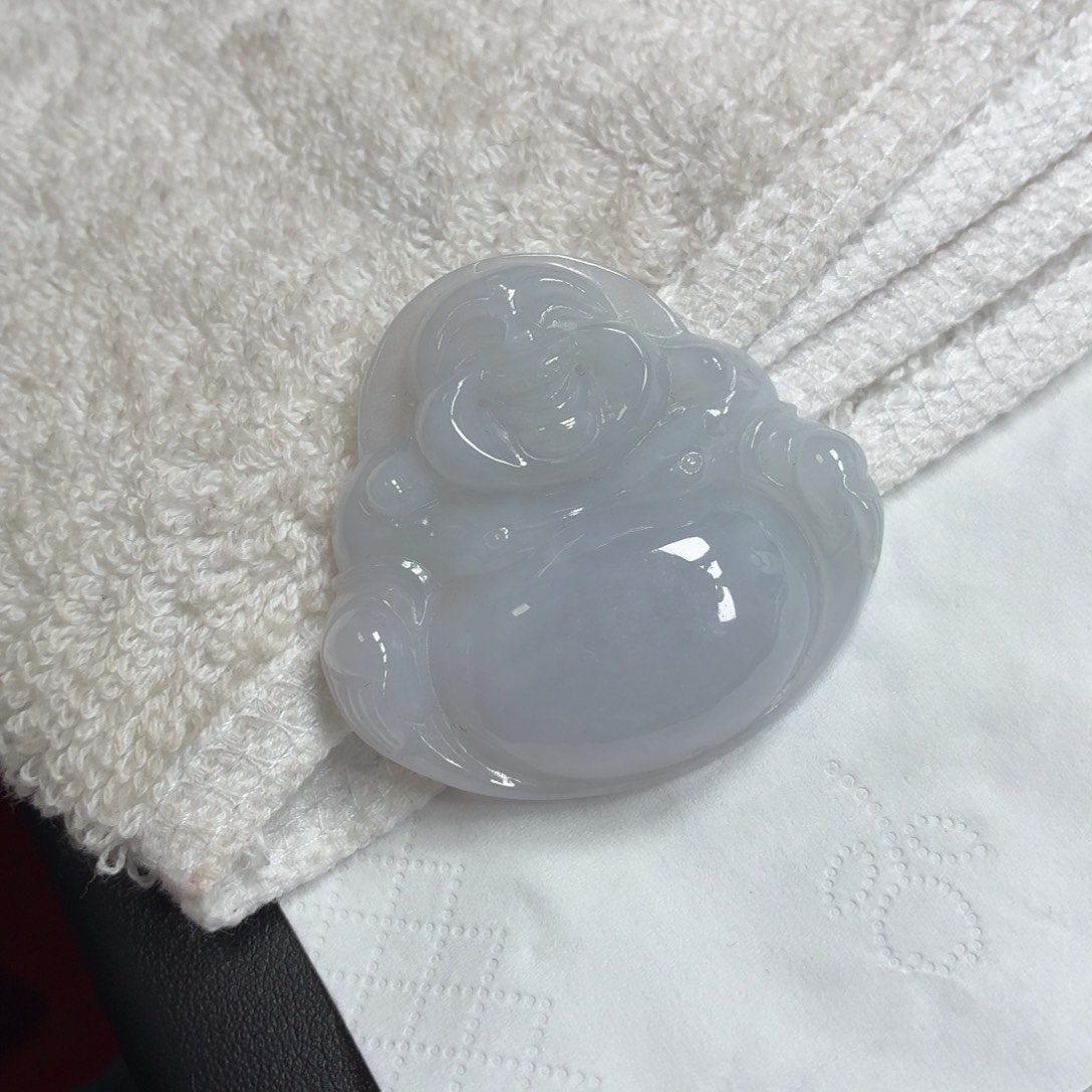 翡翠未镶嵌颈饰翡翠天然A货佛公