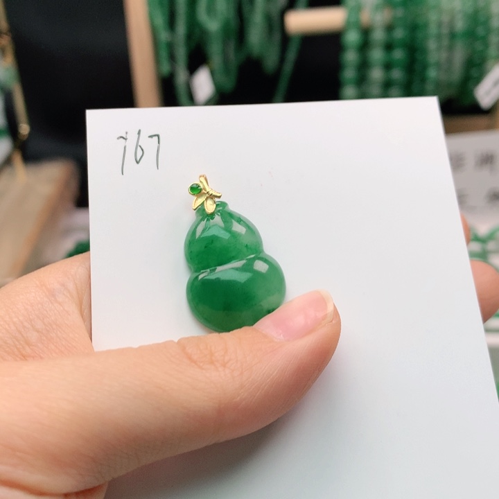 石英质玉颈饰银S925镶嵌安*