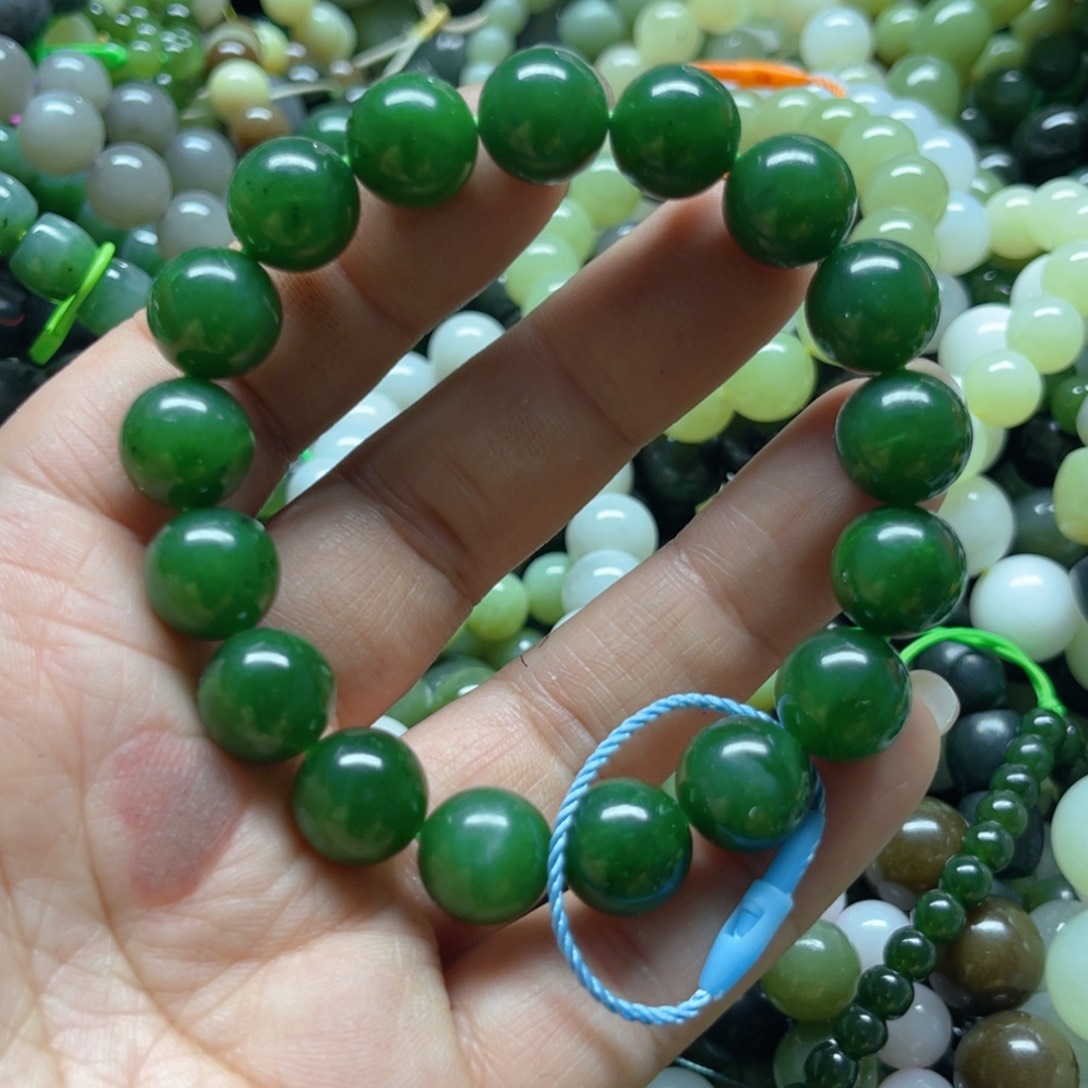 和田玉手链未镶嵌