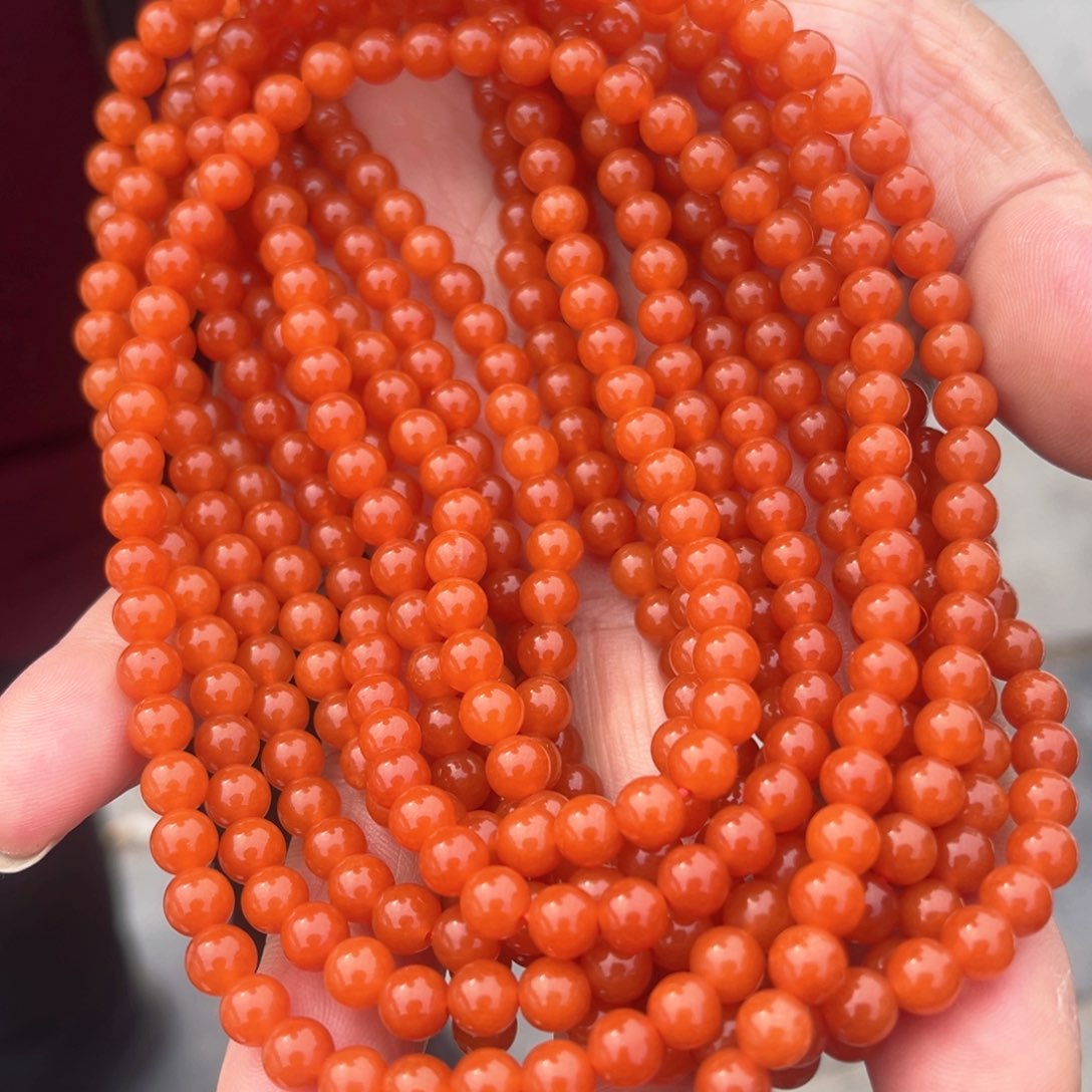 南红玛瑙颈饰未镶嵌保山南红项链多样性发货（拍一发一）