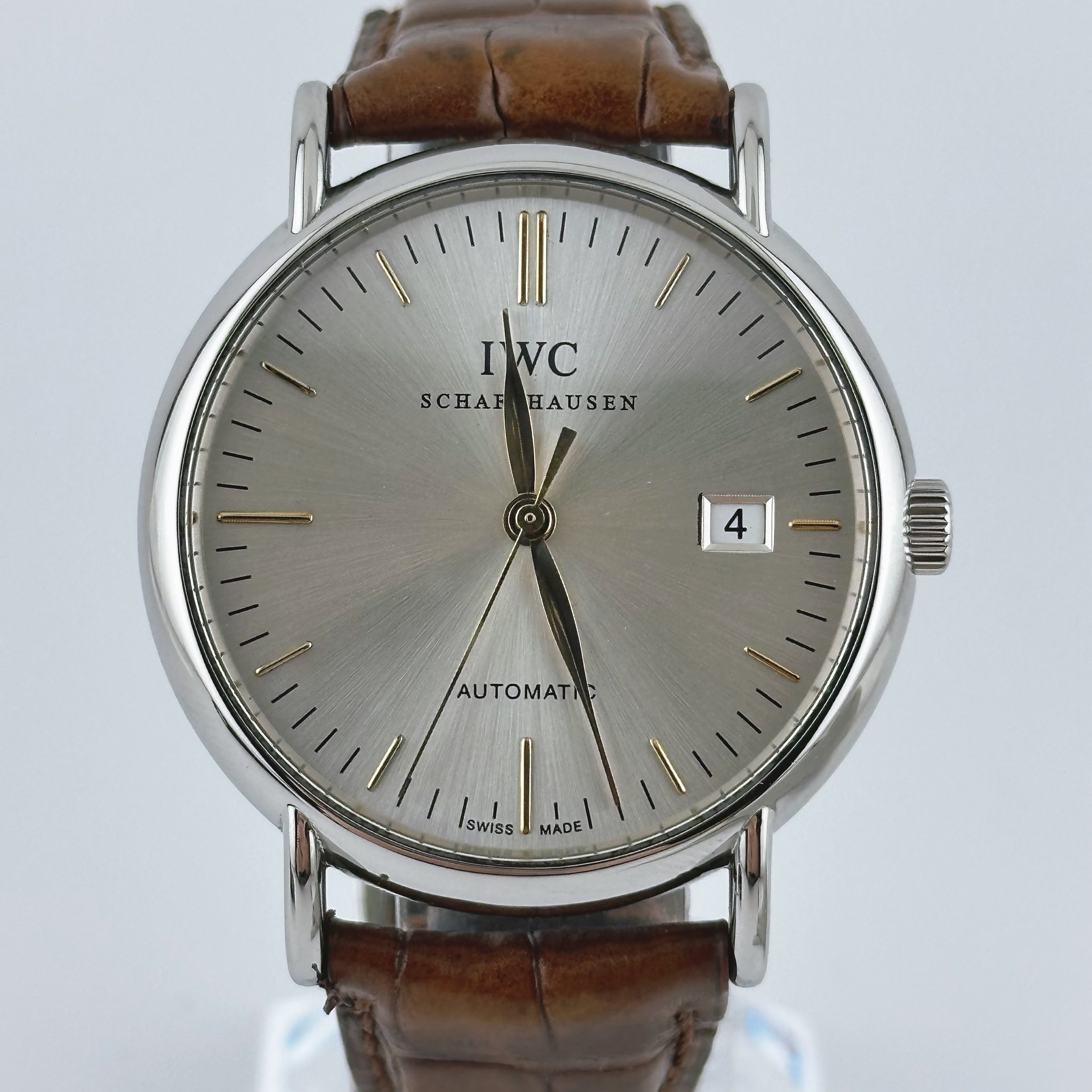 95新 IWC/万国 柏涛菲诺/39mm/金针/自动机械/男士腕表