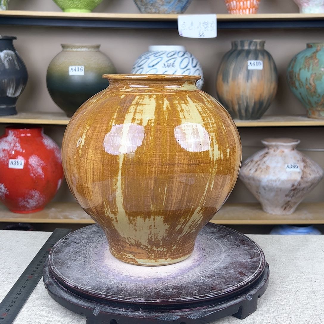 陶瓷32花瓶摆件创意的