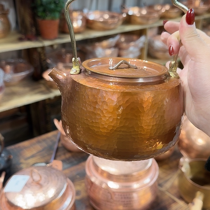 漂***瓶紫铜手工一张打烧水