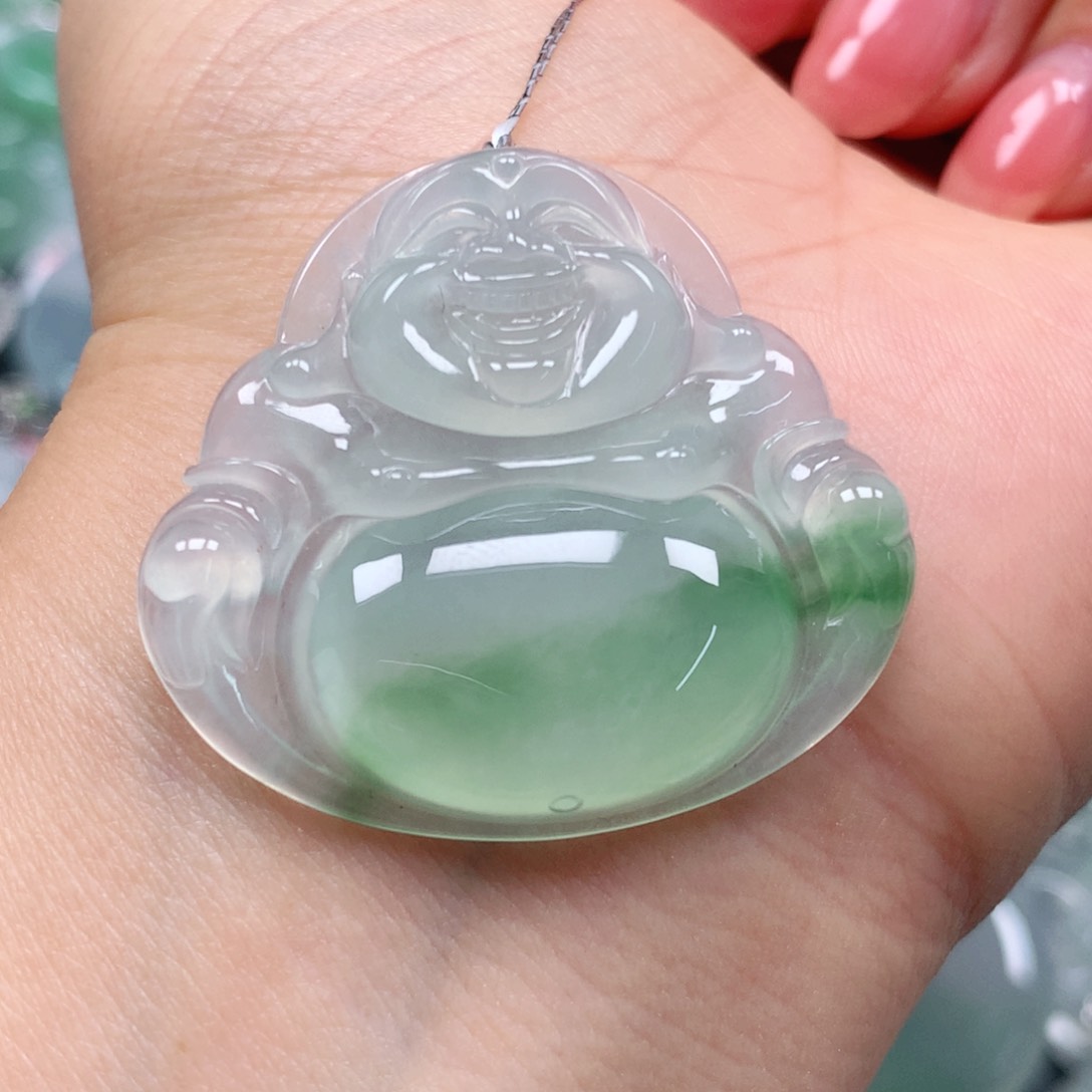 翡翠颈饰未镶嵌天然翡翠