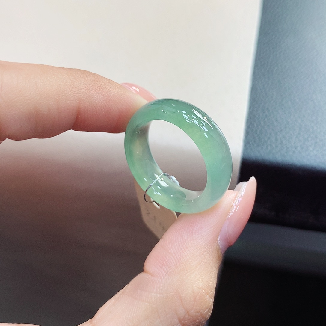 未镶嵌戒圈翡翠14.15号