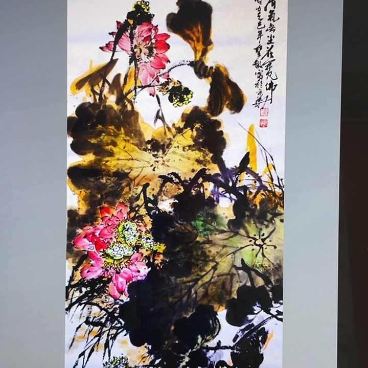 国画张圣敏先生纯手绘作品