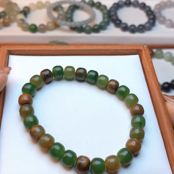 和田玉手链未镶嵌