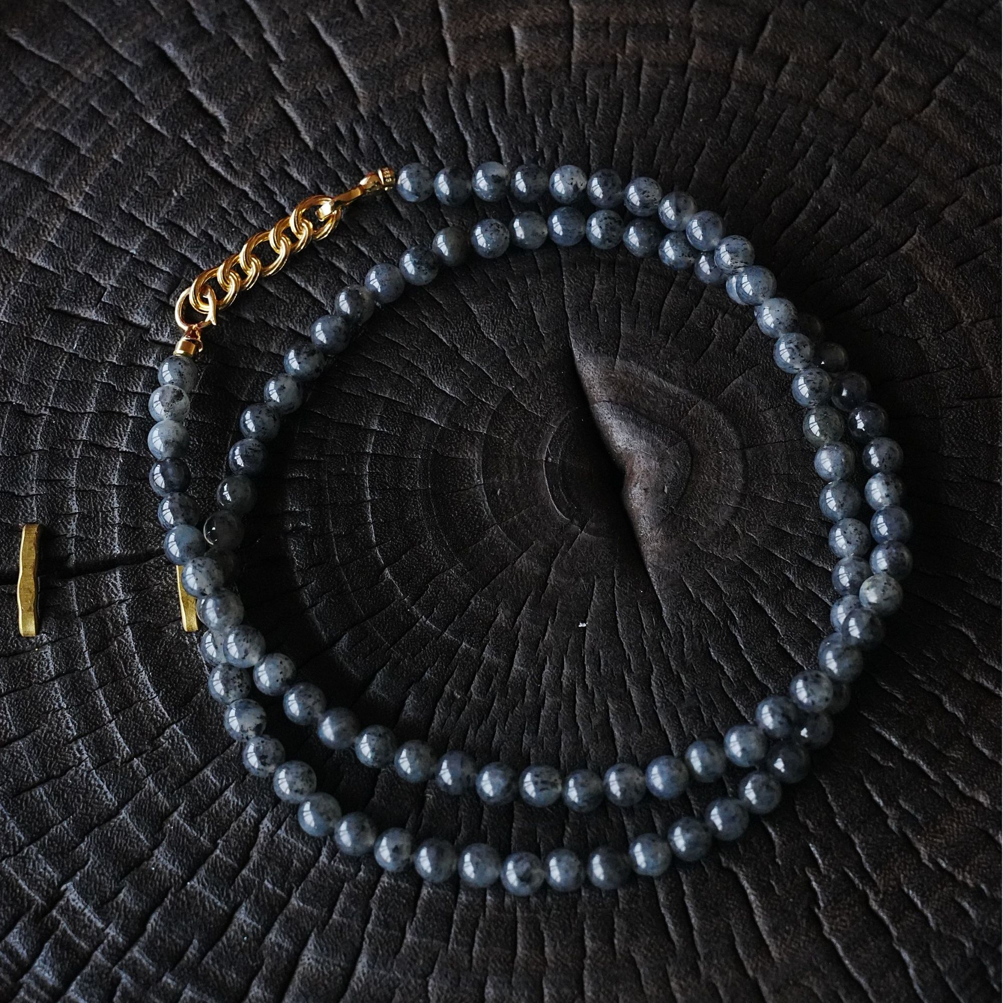 G25122619丨时光旅人 和田玉项链  925银镀金多样性发其一