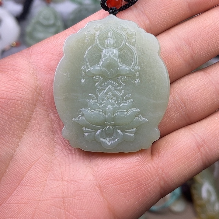 和田玉吊坠(不含链)未镶嵌