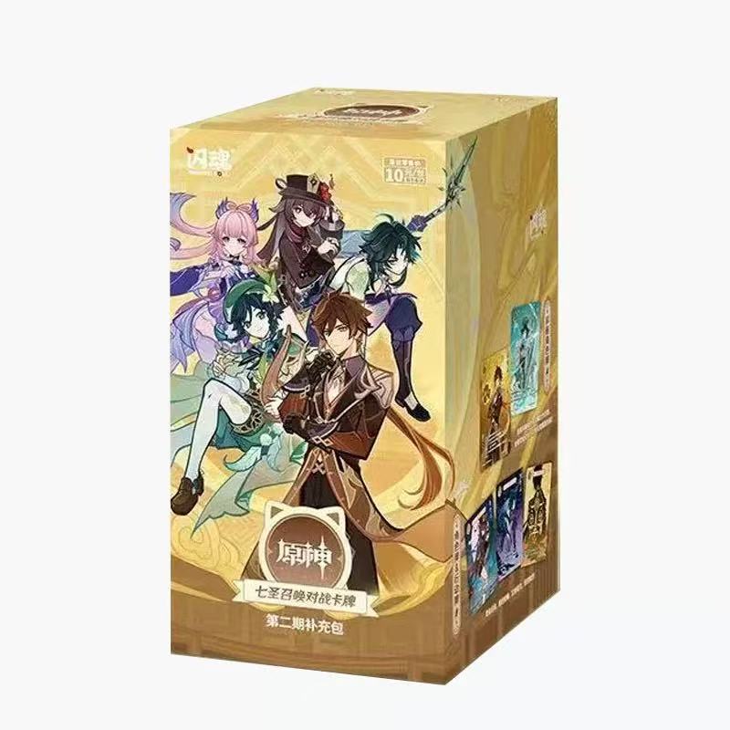 SHININGSOUL/闪魂【清仓fufu】原神七圣对战卡牌第二期补充盲盒包