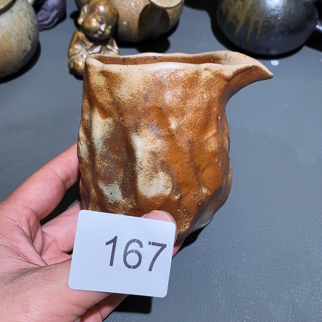 柴烧精品茶器手作