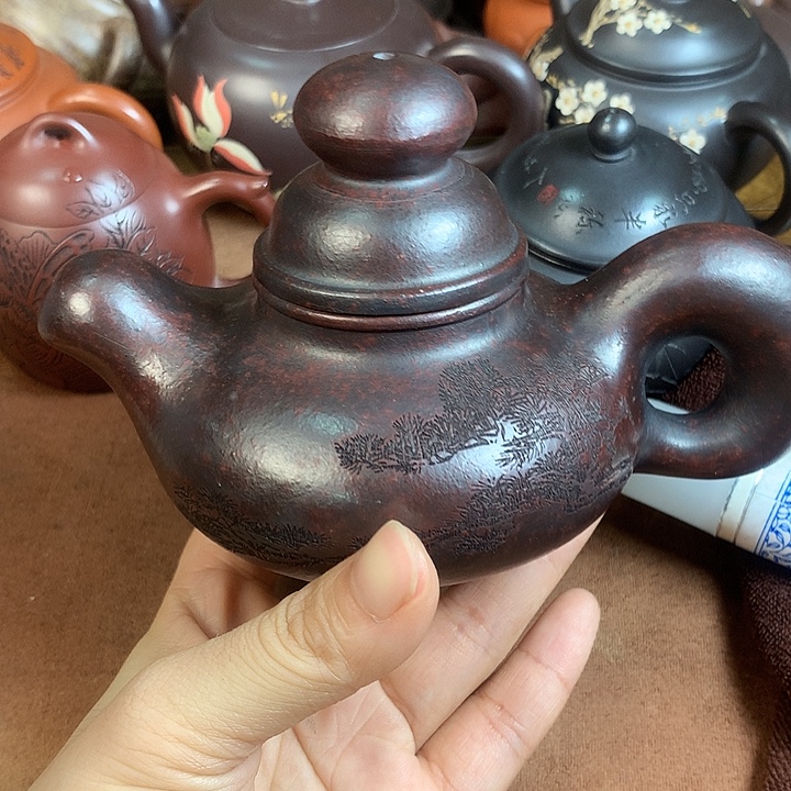 茶壶紫砂紫砂微瑕
