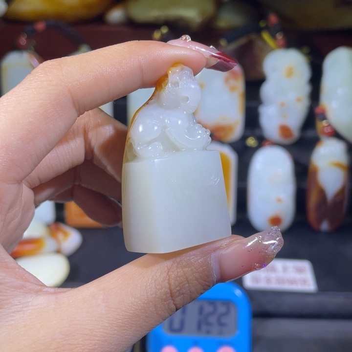 和田玉挂件未镶嵌孤***。