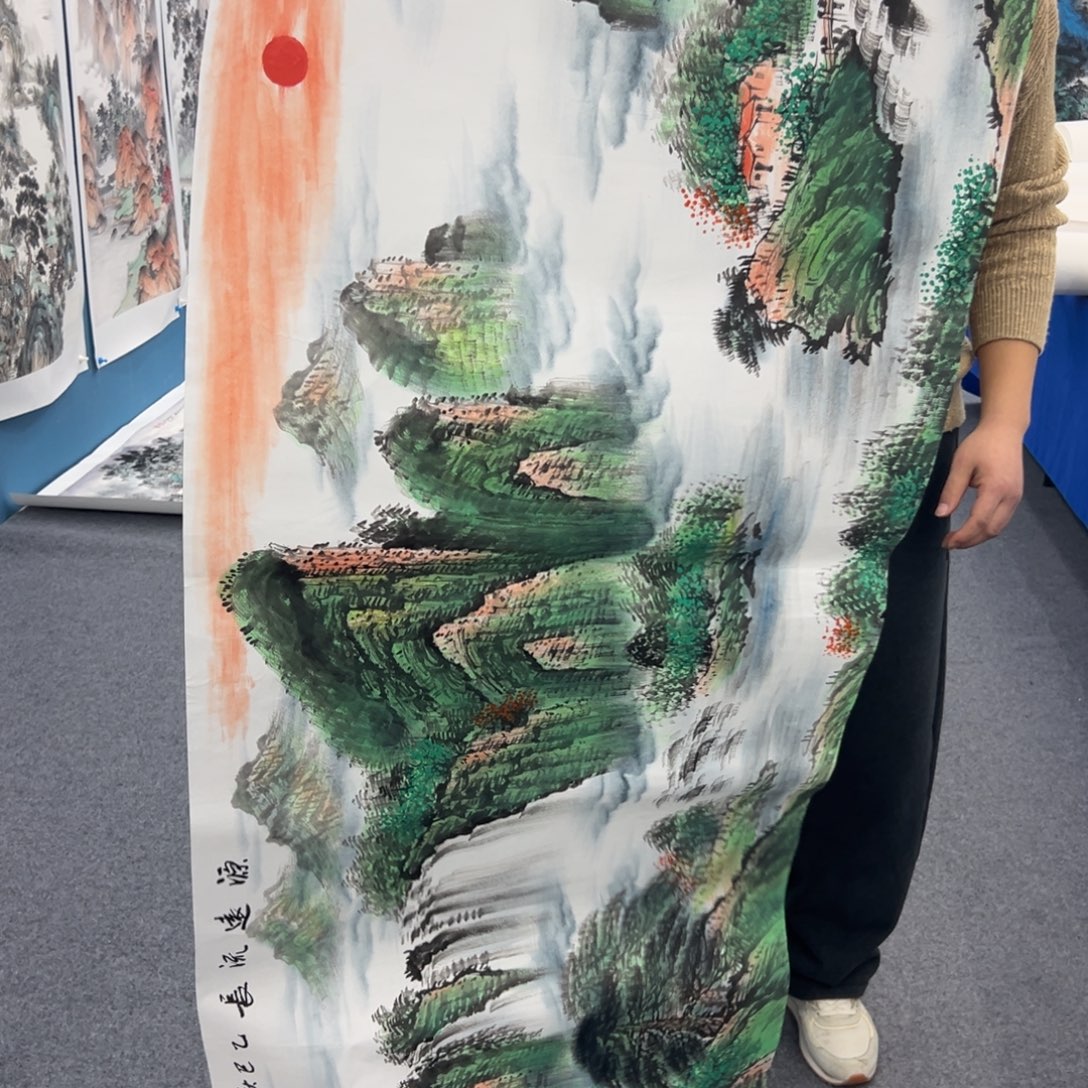 国画国画纯手绘作品